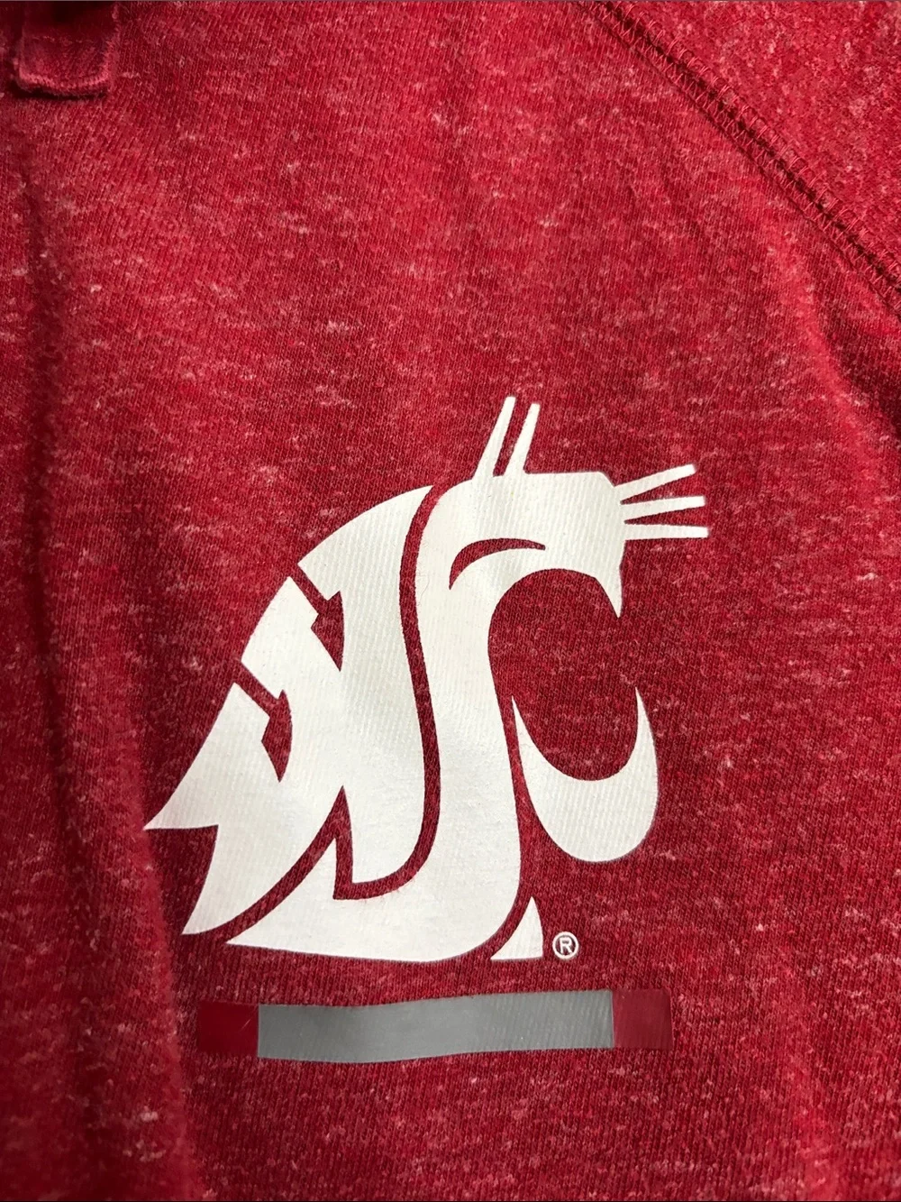 Nike Maroon Washington State University Cougs Full-Zip Hoodie -321sku